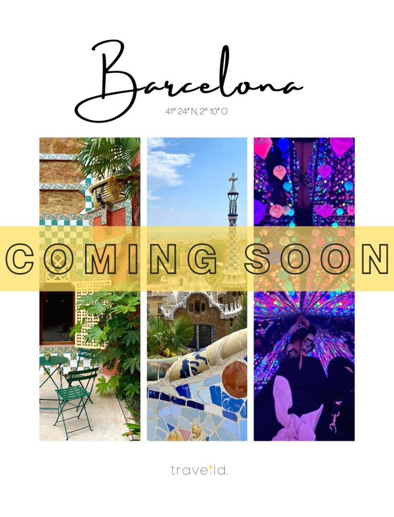 Travel Guide Palma de Mallorca, coming soon, Coverbild Gaudì Architektur, Aussicht Barcelona, Moco Museum