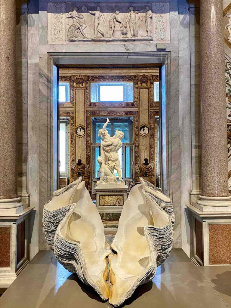 Galleria Borghese, Rom , Italien, Kunstausstellung, Skulpturen, Deckengemälde, Kunst
