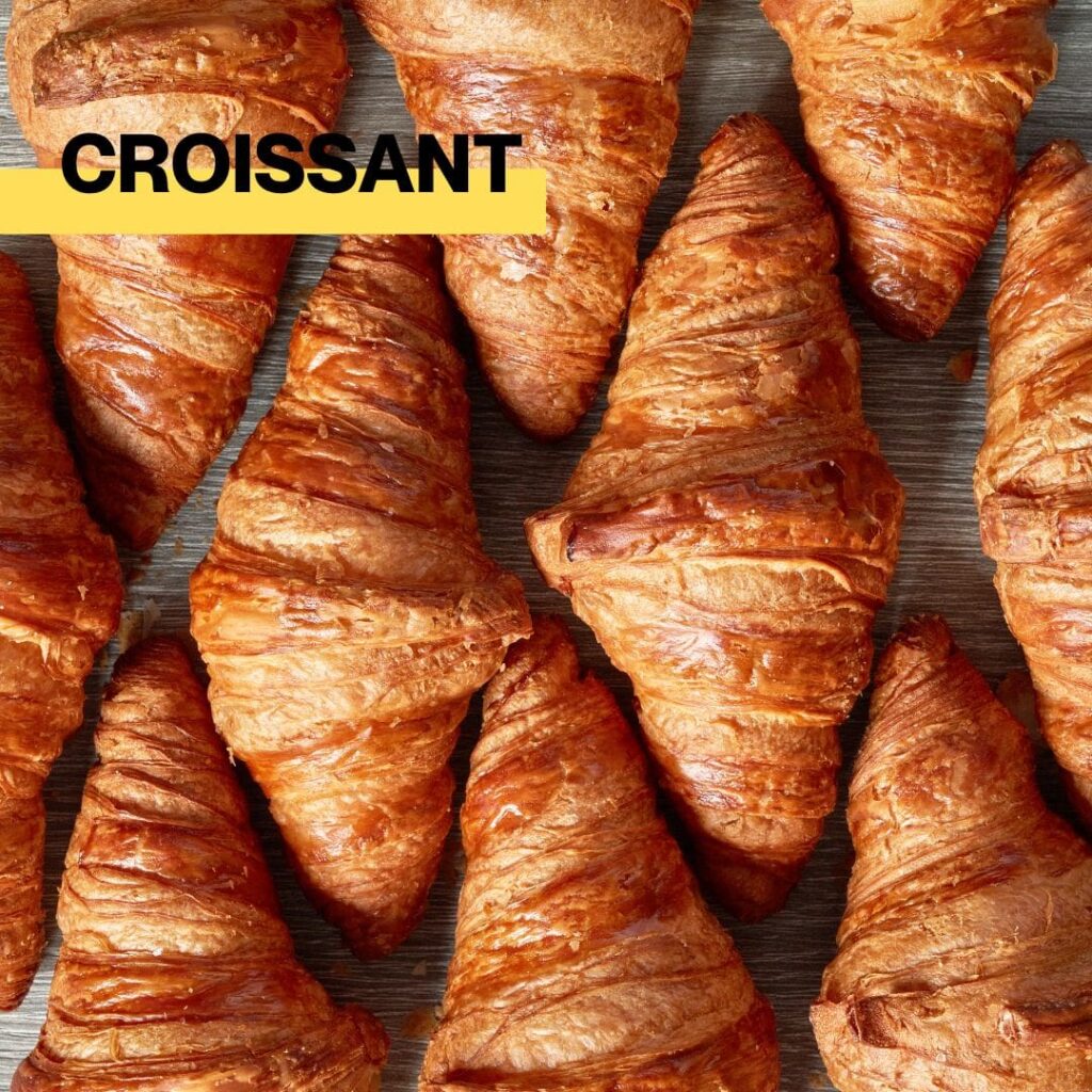 Croissant, französische Backkunst