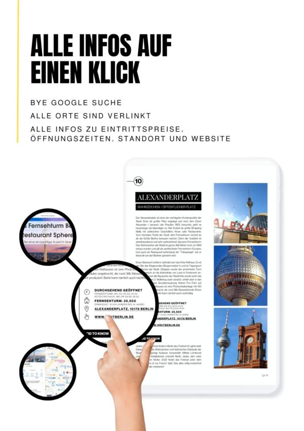 Berlin Travel Guide Verlinkungen, how to use